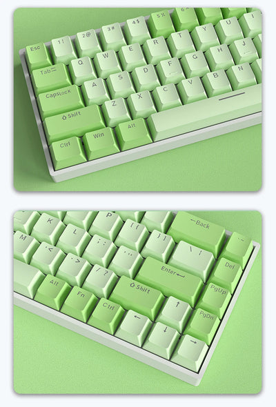 G68 mechanical keyboard with Bluetooth, RGB, and customizable layout.