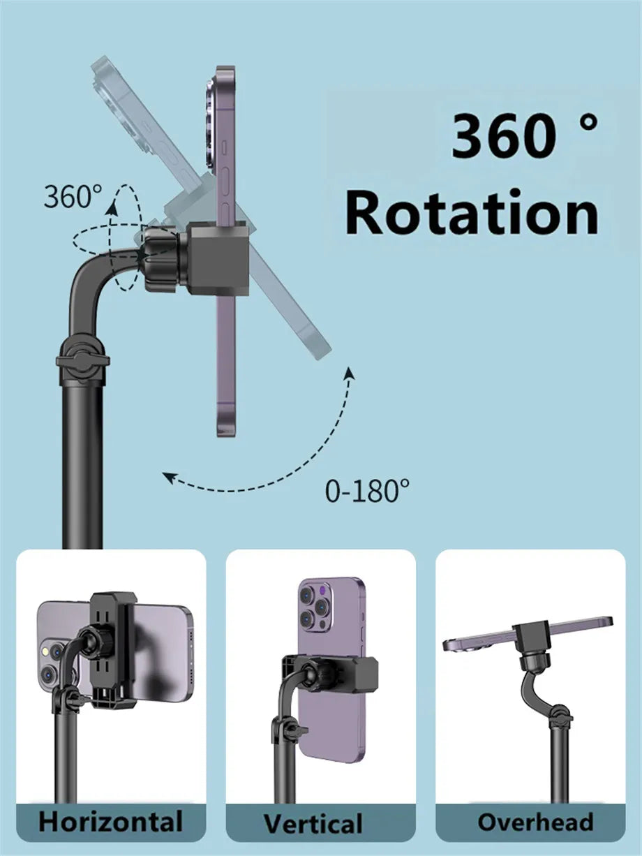 Desktop Phone Holder Live Broadcast for Smartphone Adjustable with Phone Holder Stand Bracket for Mobile Telefoon Statief Stand