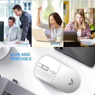 Wireless ergonomic mouse with multi DPI levels