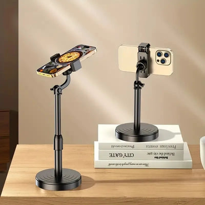 Desktop Phone Holder Live Broadcast for Smartphone Adjustable with Phone Holder Stand Bracket for Mobile Telefoon Statief Stand